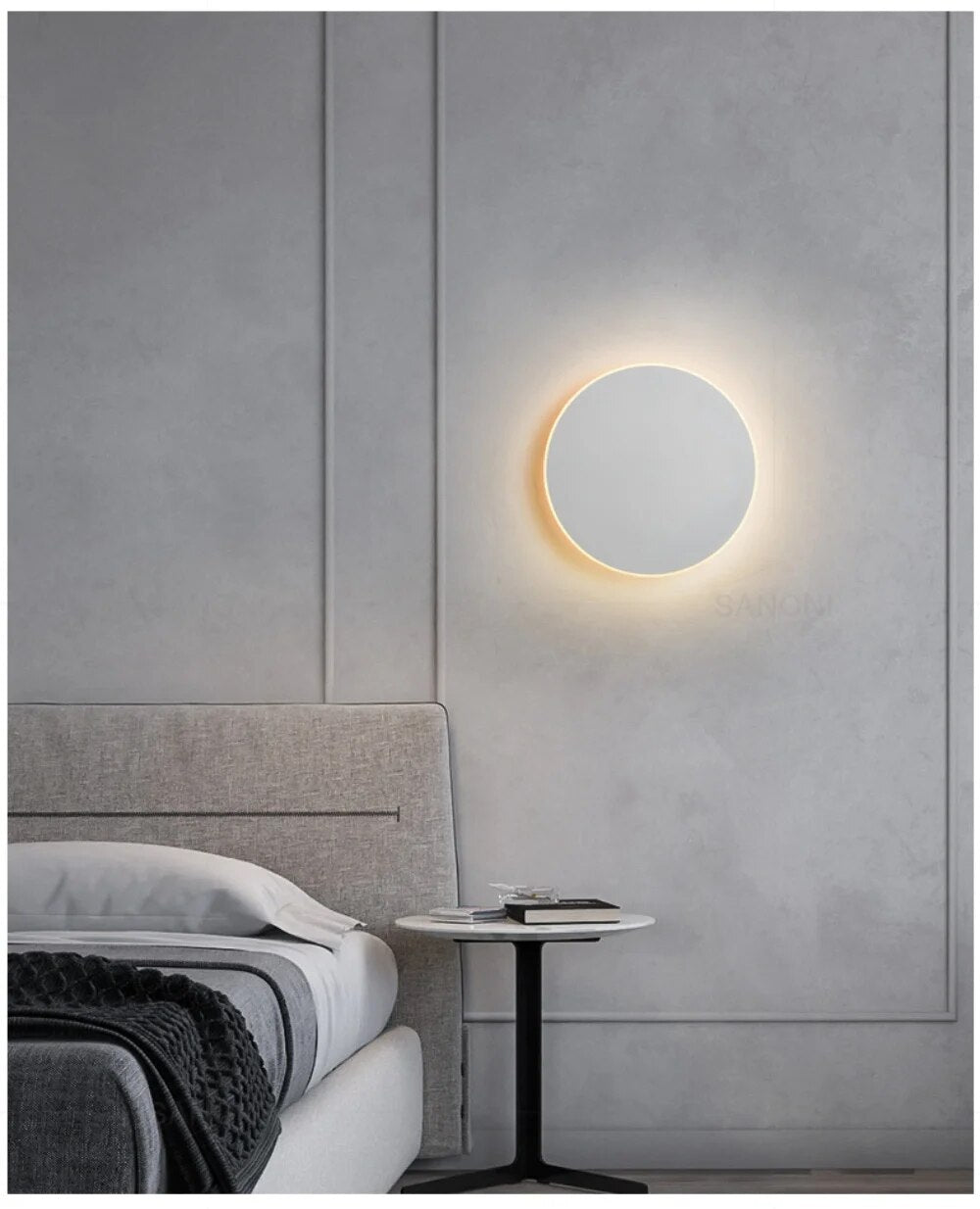 LumiSphere | Runde LED Wandleuchte