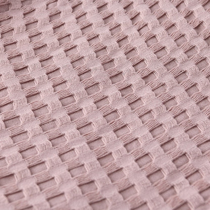 BreezeCotton - Leichte Sommerdecke aus Baumwolle im Waffelmuster, Luftig & Komfortabel
