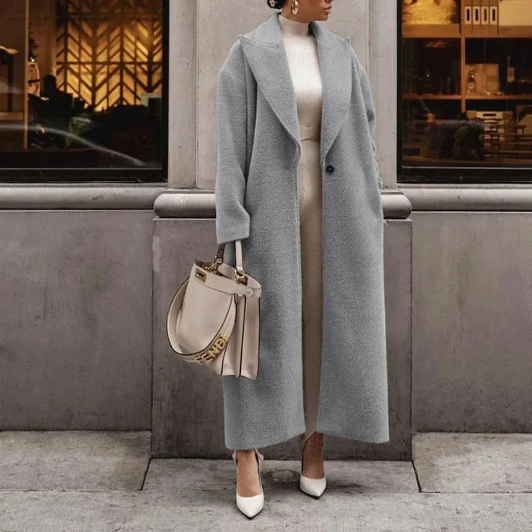 Theresa | Langer Damen Trenchcoat - Bequem und Elegant 1