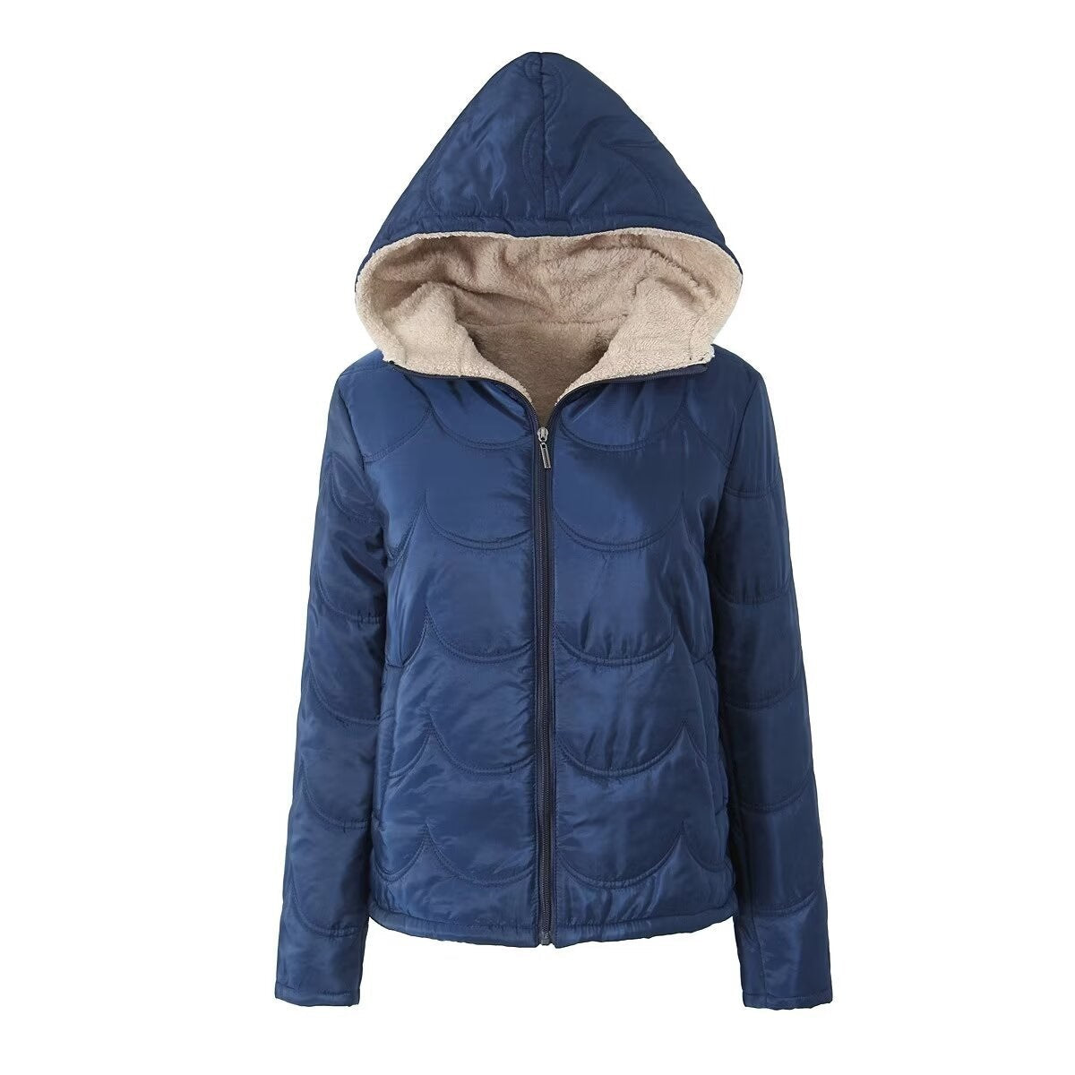 Annica – Gepolsterte Winterjacke mit Fleece-Futter