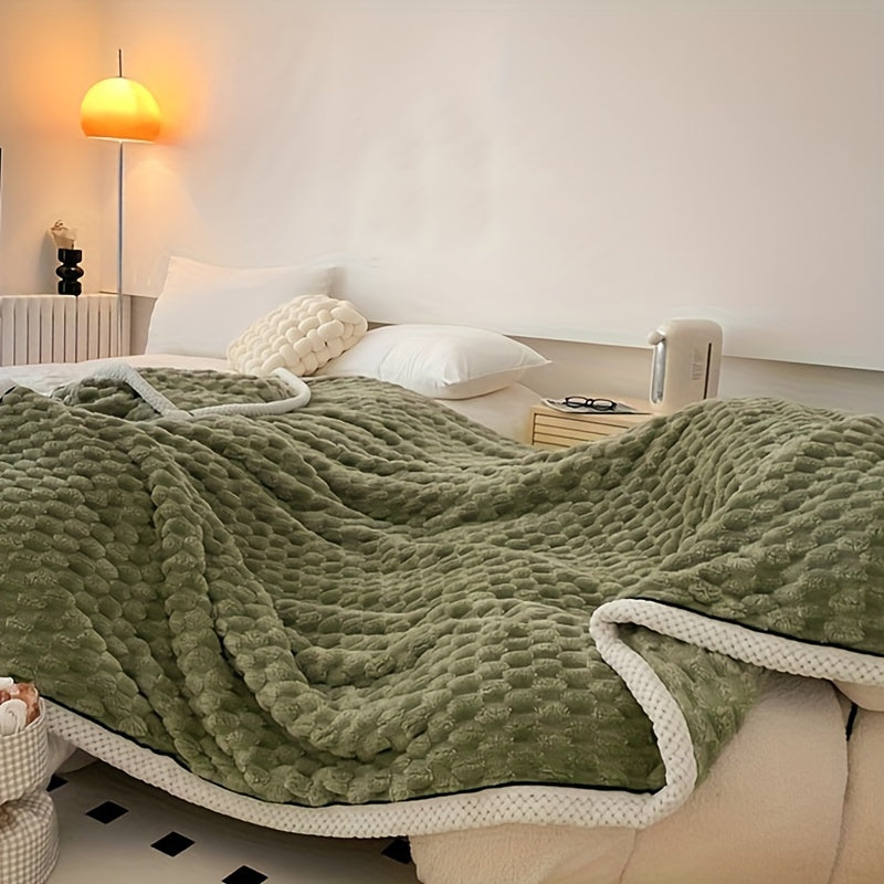 Luxurious microfiber blanket – soft, light & stylish for your home