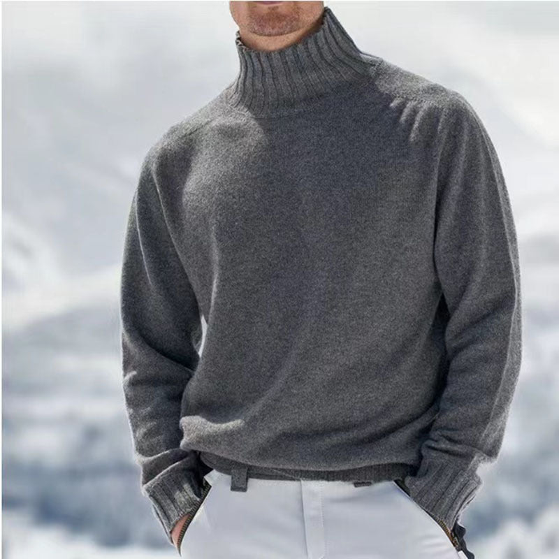 Othmar – Warmer Pullover mit Reißverschluss