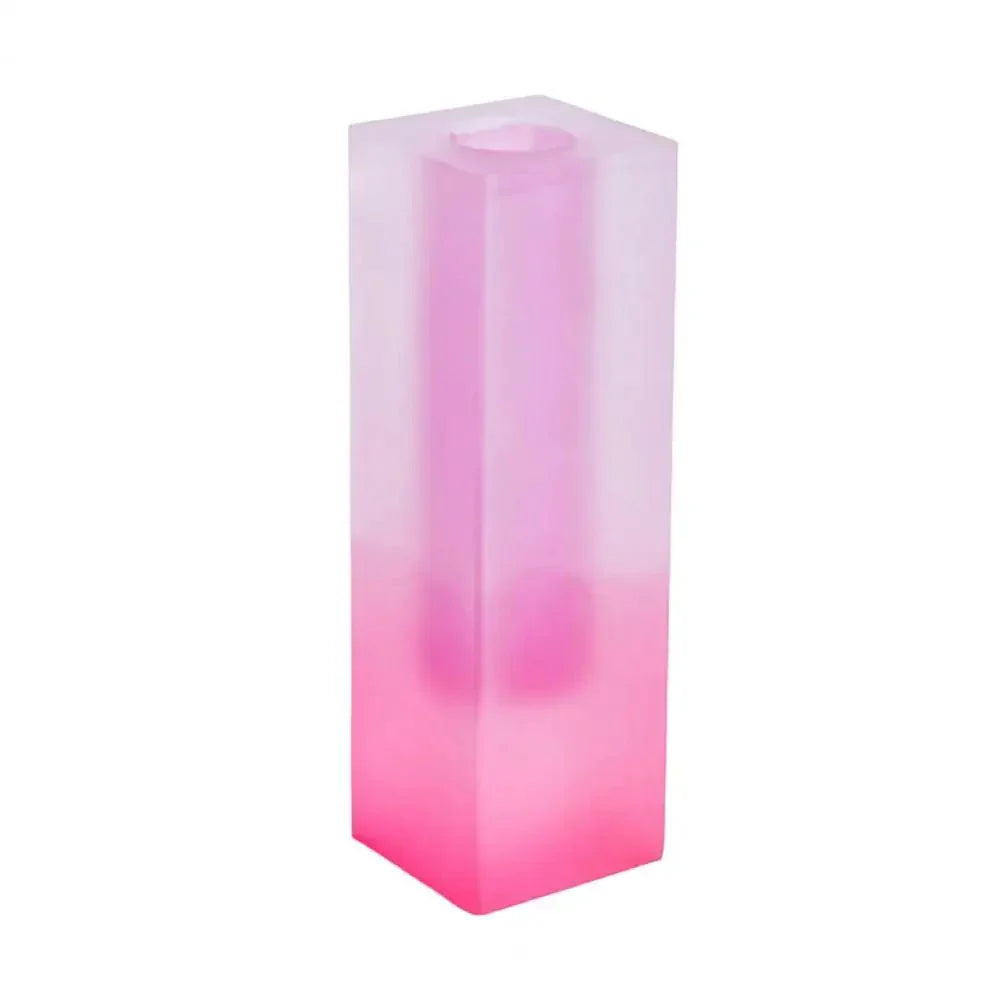 CrystalGlow – Vase with Color Gradient and Sparkling Crystal Effect