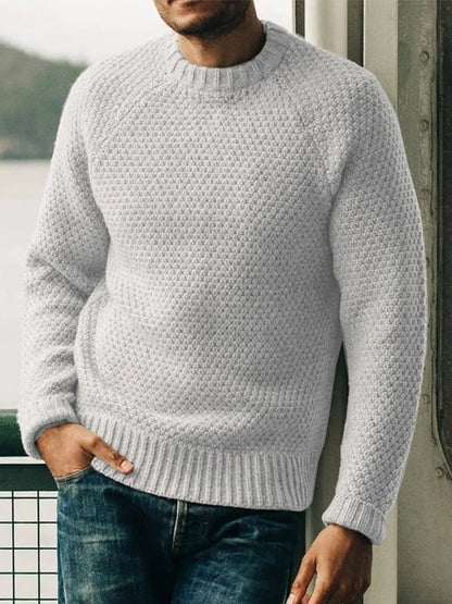 Lester – Italienischer Baumwollpullover für Herren