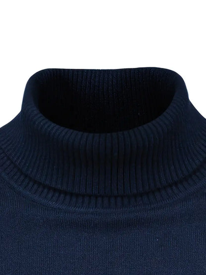 Fabio – Eleganter Rollkragenpullover für Herren