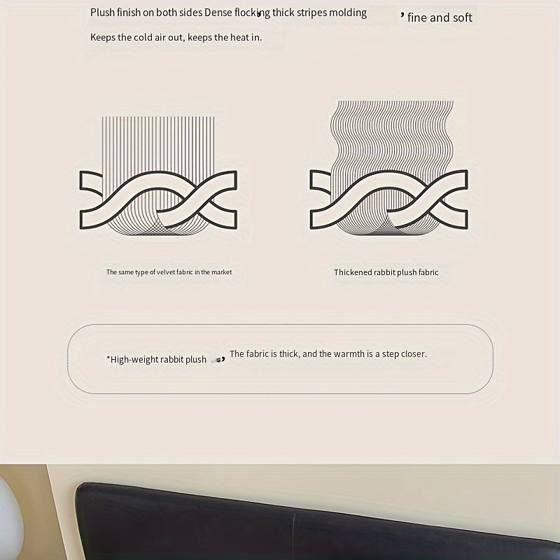 Plüsch-Decke – Doppelseitiges Faux-Kaninchenfell – Weich & Warm