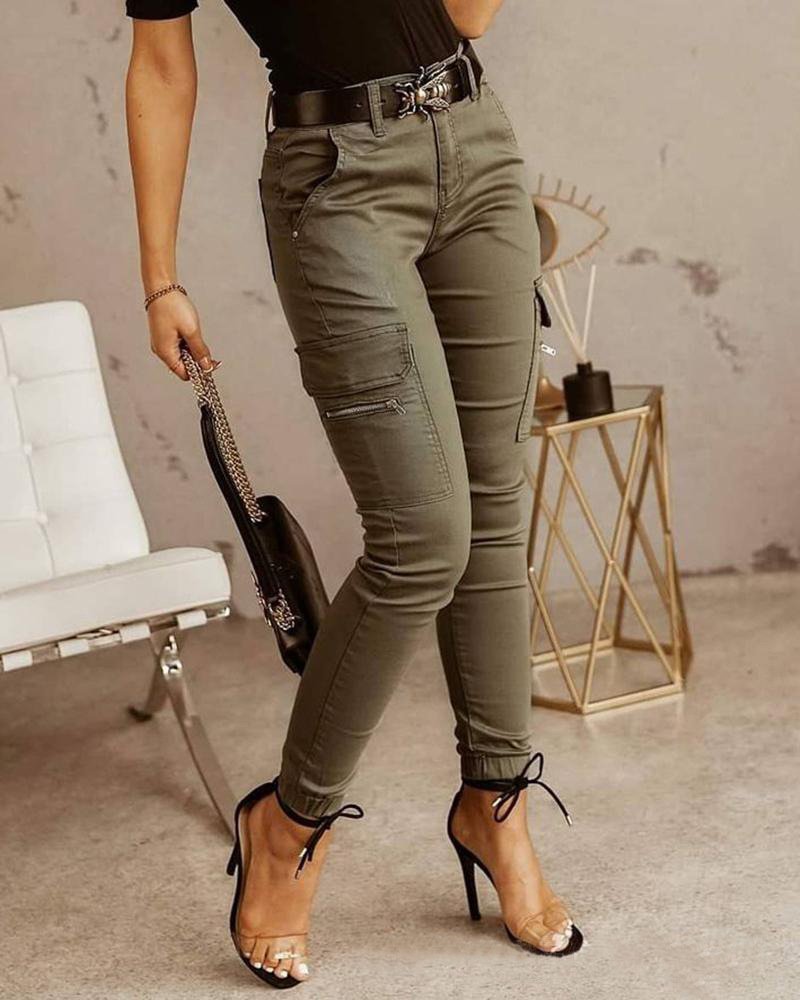 Gerlinda Lässige Cargo-Jeans für Damen