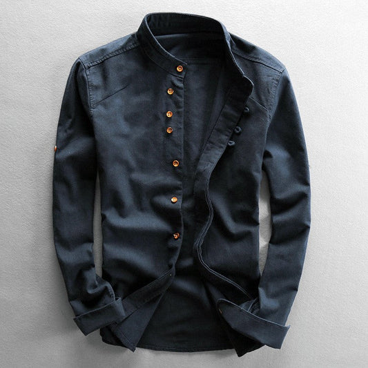 Enriko – Elegantes Langarmhemd für Herren