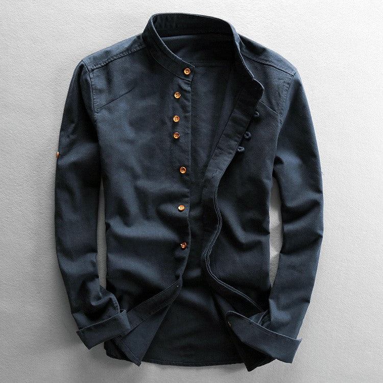 Enriko – Elegantes Langarmhemd für Herren