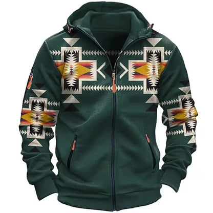 Robbe – Retro Outdoor Jacke mit Hoodie für Herren