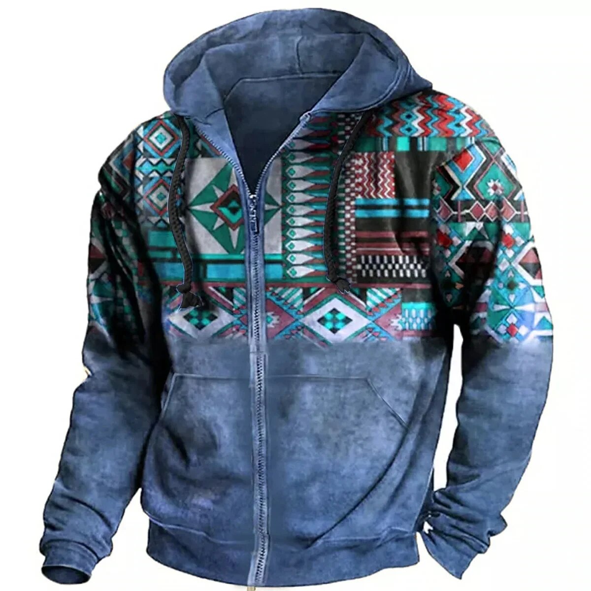 Robbe – Retro Outdoor Jacke mit Hoodie für Herren