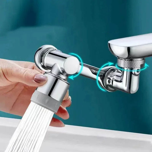 AquaFlex – 1080° Drehbarer Wasserhahn mit Spritzschutz und integriertem Wasserfilter