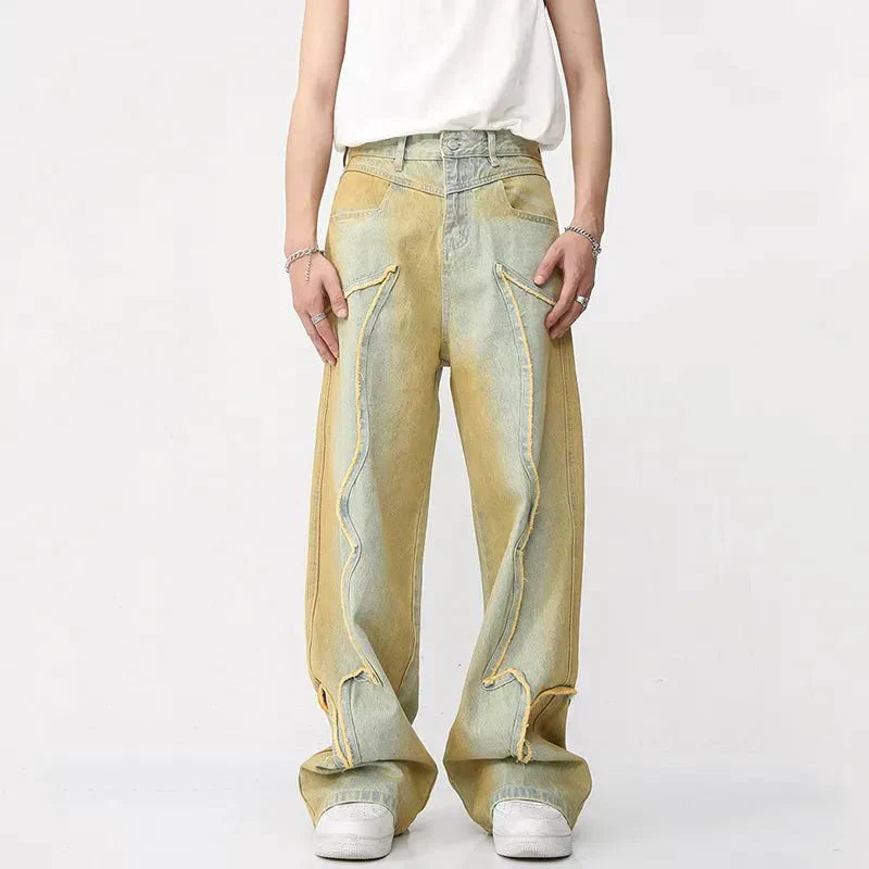 Levi – High-Waisted Jeans mit weitem Bein für Herren