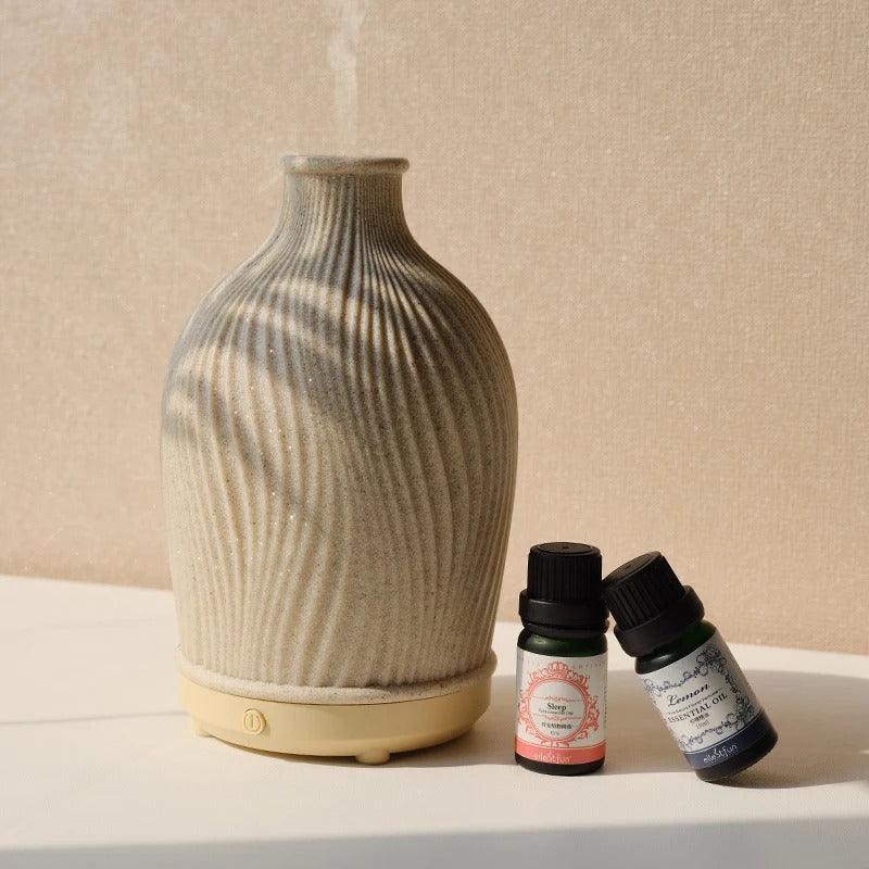 AromaVase Ultraschall-Aroma-Diffusor in Boho-Stil für ätherische Öle