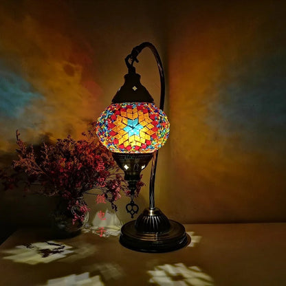 MosaikLight – Handgefertigte Mosaik Tischlampe im türkischen Design