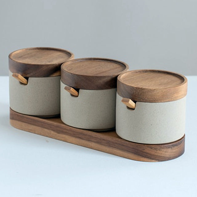 ZenSpice – Simple Spice Jar and Pot Set in Japanese Style