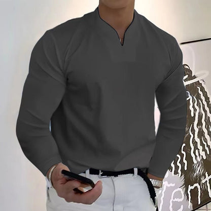 Mike – Langarmhemd für Herren