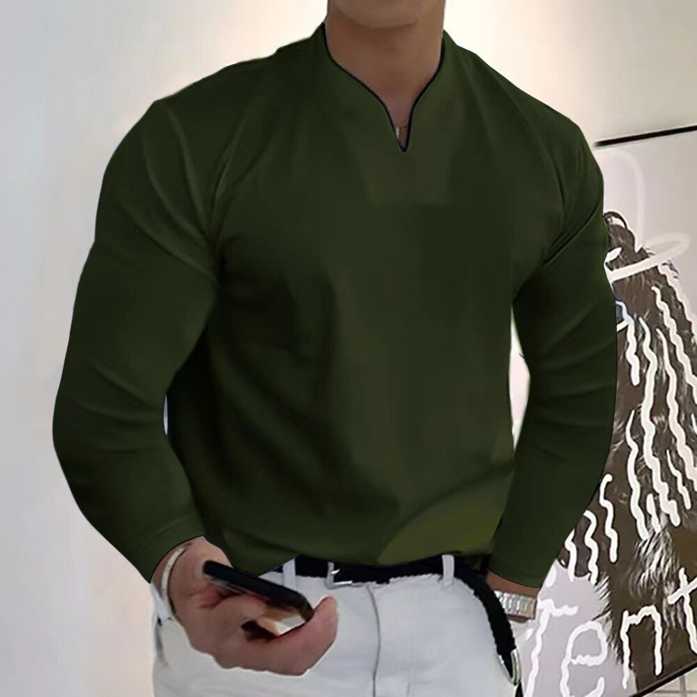 Mike – Langarmhemd für Herren