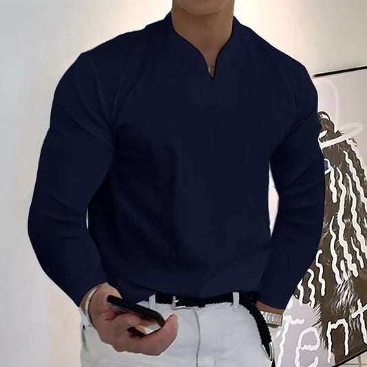 Mike – Langarmhemd für Herren