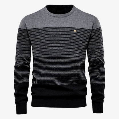 Bruno – Stylisher Gestreifter Pullover für Herren