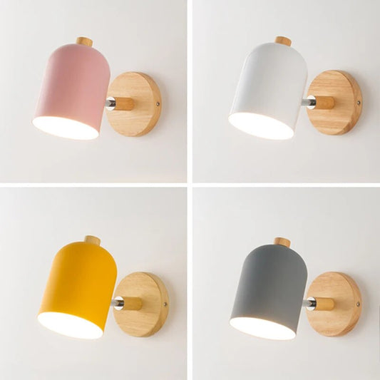 LumoLight | Skandinavische Wandlampe aus Holz