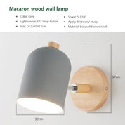 LumoLight | Skandinavische Wandlampe aus Holz
