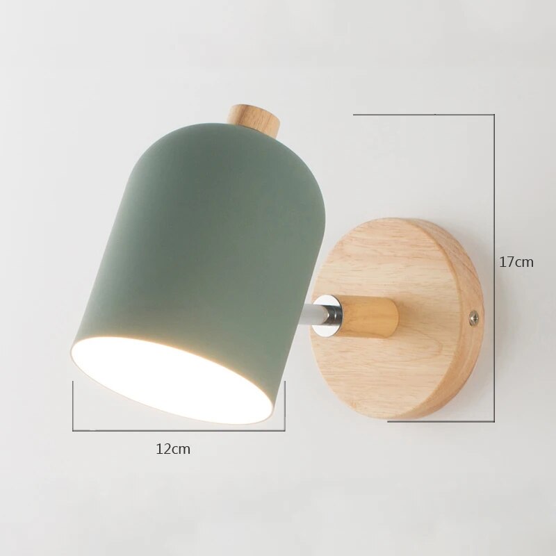 LumoLight | Skandinavische Wandlampe aus Holz