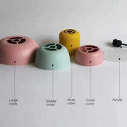 LuminaGlow - Moderne Hängelampe im Skandinavischen Macaron-Stil